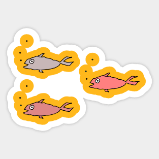 Fish in the sea! Sticker